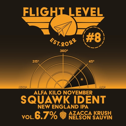 Alfa Kilo November Squawk Ident